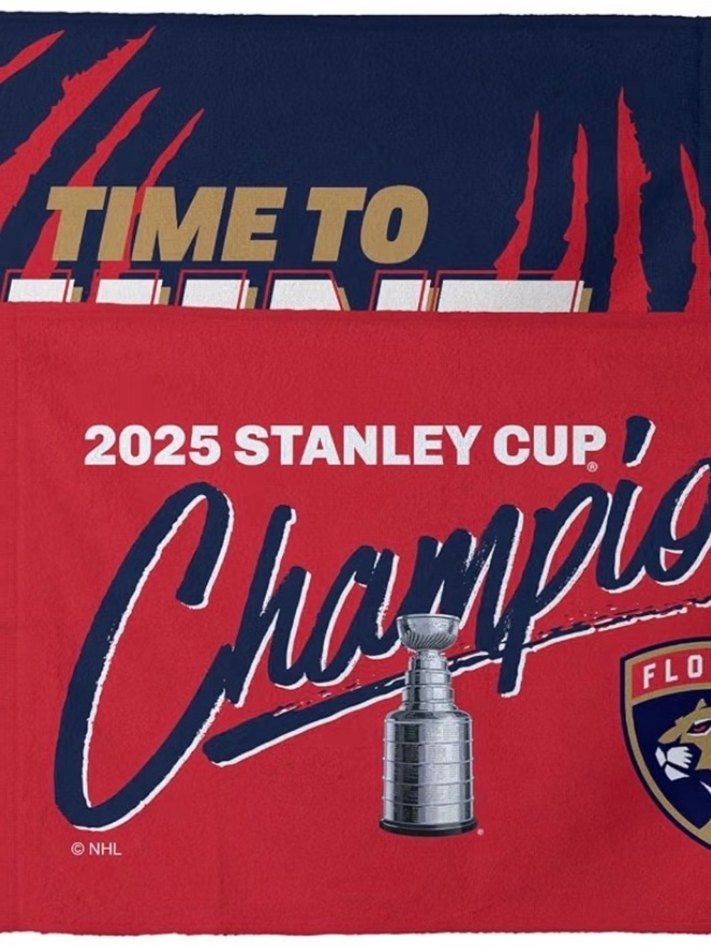 2025 Stanley Cup Champions Red Towels